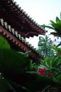 Singapore Buddha Tooth Relic Temple Roof Garden